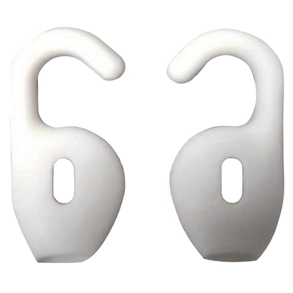 Maxbell Maxbell 1 Pair Silicone Ear Tips Headphone Cover For Jabra Boost White