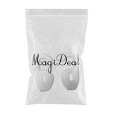 Maxbell Maxbell 1 Pair Silicone Ear Tips Headphone Cover For Jabra Boost White