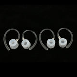 Maxbell 2x2 Pairs Silicone Ear Pad Cover Earbud Anti-slip Earhook for Motorola
