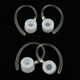 Maxbell 2x2 Pairs Silicone Ear Pad Cover Earbud Anti-slip Earhook for Motorola