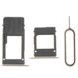 Maxbell 2xSim Card Holder Slot Tray Replacement for Samsung A5 A7 2017 A520 gold