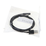 Maxbell 2x90 Degree USB Type C Cable Fast Charging Data Cable for Android  Black 1m
