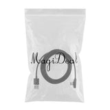 Maxbell 2x90 Degree USB Type C Cable Fast Charging Data Cable for Android  Black 2m