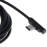 Maxbell 3x90 Degree USB Type C Cable Fast Charging Data Cable for Android  Black 2m
