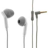 Maxbell In-Ear Handsfree Headphones Earphones With Mic For Smart Phones Gray - Aladdin Shoppers