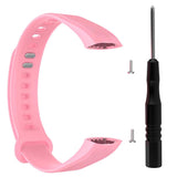 Silicone Smart Watch Band Replacement Wrist Strap For Huawei Honor 3  pink