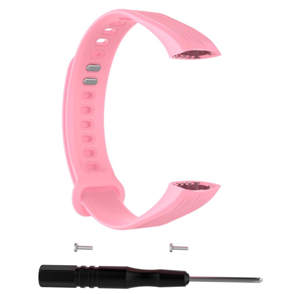 Maxbell Silicone Smart Watch Band Replacement Wrist Strap For Huawei Honor 3  pink