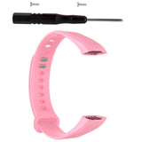 Silicone Smart Watch Band Replacement Wrist Strap For Huawei Honor 3  pink