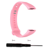 Silicone Smart Watch Band Replacement Wrist Strap For Huawei Honor 3  pink