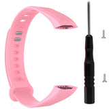 Silicone Smart Watch Band Replacement Wrist Strap For Huawei Honor 3  pink