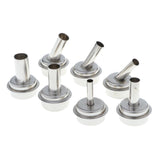 7 Pack Universal Heat Gun Nozzle Hot Air Desoldering Station Gun Mouth - Aladdin Shoppers