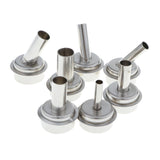 7 Pack Universal Heat Gun Nozzle Hot Air Desoldering Station Gun Mouth - Aladdin Shoppers