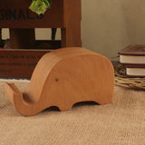 Wooden Elephant Phone Stand Cell Phone Holder for iPhone X, Also Can Be Used as A Great Decoration on Your Desk or Office - Aladdin Shoppers