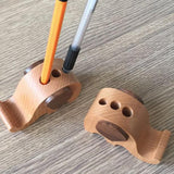 Maxbell 2 Pieces Wooden Phone Stand Cell Phone Holder for iPhone X