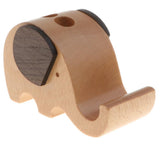 Maxbell 2 Pieces Wooden Phone Stand Cell Phone Holder for iPhone X