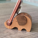 Maxbell 2 Pieces Wooden Phone Stand Cell Phone Holder for iPhone X