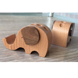 Maxbell 2 Pieces Wooden Phone Stand Cell Phone Holder for iPhone X