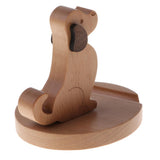 Maxbell 2 Pieces Wooden Phone Stand Cell Phone Holder for iPhone X