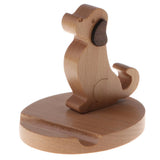 Maxbell 2 Pieces Wooden Phone Stand Cell Phone Holder for iPhone X
