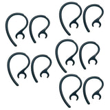 Maxbell 2x10 Pieces Replacement Earhook Ear Hook Loop Earloop Clip For Headset black