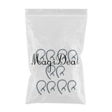 Maxbell 2x10 Pieces Replacement Earhook Ear Hook Loop Earloop Clip For Headset black