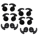 Maxbell 7xSilicone Gel Earbuds Eartips Caps for Samsung Galaxy S6 S7 Black