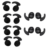 Maxbell 7xSilicone Gel Earbuds Eartips Caps for Samsung Galaxy S6 S7 Black