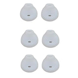 Maxbell 6 Pairs Silicone Gel Earbuds Eartips Caps For Samsung Galaxy S6 S7 White - Aladdin Shoppers