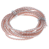 Maxbell 8x7N OCC Copper Wire, DIY HiFi Audio Cable for Earphone 2m Gold and Silver