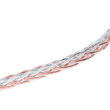 Maxbell 8x7N OCC Copper Wire, DIY HiFi Audio Cable for Earphone 2m Gold and Silver