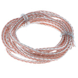 Maxbell 3x7N OCC Copper Wire, DIY HiFi Audio Cable for Earphone 2m Gold and Silver
