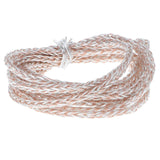 Maxbell 5x7N 8 Strands Braided OCC Copper Wire DIY HiFi Audio Upgrade Cord for Headset