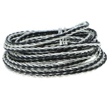 Maxbell 2x7N OCC Copper Wire, DIY HiFi Audio Cable for Earphone 2m Black and Silver