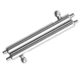 Maxbell 2xStainless Steel Quick Release Watch Strap Spring Bars 15-23mm Pin Links 22MM