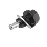 Maxbell 3xM12*1.5 Universial Black Anodized Magnetic Engine Oil Pan Drain Plug Screw