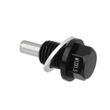 Maxbell 3xM12*1.5 Universial Black Anodized Magnetic Engine Oil Pan Drain Plug Screw