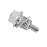 Maxbell 6xM14X1.5 Anodized Magnetic Engine Oil Pan/Transmission Drain Plug Silver
