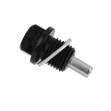 Maxbell 4xM14X1.5 Anodized Magnetic Engine Oil Pan/Transmission Drain Plug Black