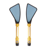 Maxbell Maxbell Universal CNC Motorcycle ATV Handlebar 8mm 10mm Triangle Rearview Mirrors