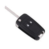 Maxbell 2x2 Button Key Fob Case Shell + Uncut Blade for Vauxhall Opel Astra Insignia