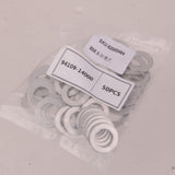 Maxbell 10x14mm Oil Drain Plug Gasket Washer Pack of 50 for Acura Honda 94109-14000