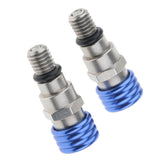 Maxbell 3xMotocross Fork Air Miro Bleeders Valves M5x0.8 for Honda for Suzuki CR250 Blue
