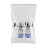 Maxbell 3xMotocross Fork Air Miro Bleeders Valves M5x0.8 for Honda for Suzuki CR250 Blue