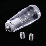 Maxbell Universal LED 100mm Clear Crystal Bubble Gear Stick Drift Shift Knob Car - Aladdin Shoppers