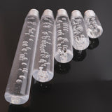 Maxbell Universal LED 100mm Clear Crystal Bubble Gear Stick Drift Shift Knob Car - Aladdin Shoppers