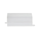 Maxbell Maxbell New Fixing Holes Plastic PVC Electrical Connection Junction Box White