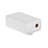 Maxbell Maxbell New Fixing Holes Plastic PVC Electrical Connection Junction Box White