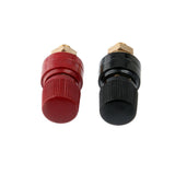 Maxbell 3xM8 Copper Binding Post Set Bakelite Electrical Insulation 200A Terminal