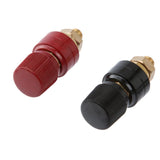 Maxbell 3xM8 Copper Binding Post Set Bakelite Electrical Insulation 200A Terminal