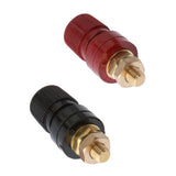 Maxbell 3xM8 Copper Binding Post Set Bakelite Electrical Insulation 200A Terminal